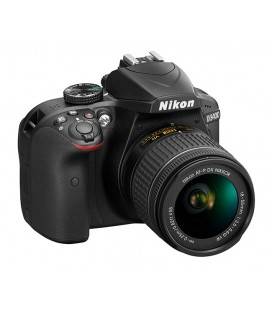 NIKON D3400 + AF-P 18-55 mm f / 3,5-5,6 VR (CAJA DE KIT)