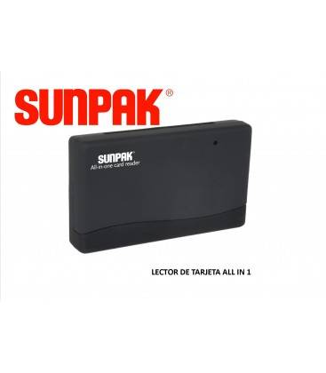 SUNPAK LECTOR TARJETAS ALL IN ONE 