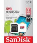 SANDISK ULTRA MICRO SDHC UHS-I 32GB CLASS 10