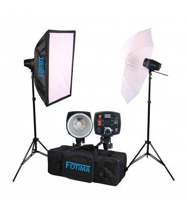 FOTIMA KIT FLASH DE ESTUDIO FTF-160