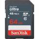 SANDISK ULTRA SDXC 64GB 48Mb/S CLASS 10