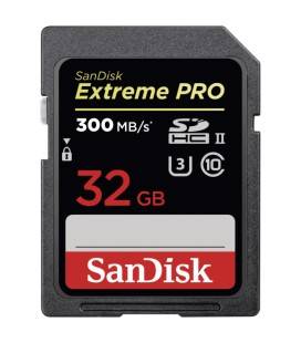 SANDISK EXTREME PRO SDHC 32GB 300MB UHS-II SDS