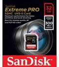 SANDISK TARJETA EXTREME PRO SDHC 32GB 300MB UHS-II SDS