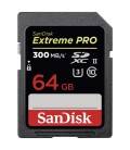 SANDISK TARJETA EXTREME PRO SDHC 64GB 300MB UHS-II SDS