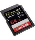 SANDISK TARJETA EXTREME PRO SDHC 64GB 300MB UHS-II SDS