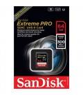 SANDISK TARJETA EXTREME PRO SDHC 64GB 300MB UHS-II SDS