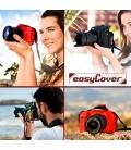 EASYCOVER FUNDA PROTECTORA PARA LA CANON EOS 1300D ROJO