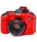 EASYCOVER FUNDA PROTECTORA PARA LA CANON EOS 80D ROJA