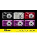 NIKON COOLPIX A100 NEGRA + ESTUCHE+ PALO DE SELFIE