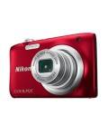 NIKON COOLPIX A100 ROJA + ESTUCHE+ PALO DE SELFIE