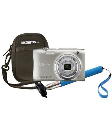 NIKON COOLPIX A100 PLATA (DISPONIBLE EN 4 COLORES)