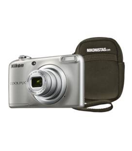 NIKON COOLPIX A10 PLATA + FUNDA 