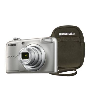 NIKON COOLPIX A10 PLATA + FUNDA 