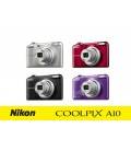 NIKON COOLPIX A10 PLATA + FUNDA 