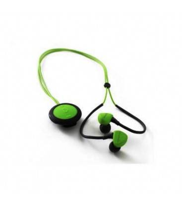 BOOMPODS AURICULAR SPORTSPODS RACE -VERDE BLUETOOTH CONTROL/CLIP