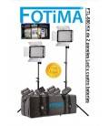 FOTIMA KIT DE ESTUDIO FTL-680 EQUIPO CON PANEL LED Y BATERIAS