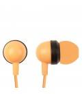 WRAPS AURICULARES CON MICRO /COLOR AMANECER NARANJA Y PULSERA 