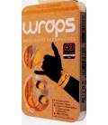 WRAPS AURICULARES CON MICRO /COLOR AMANECER NARANJA Y PULSERA 