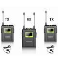 SARAMONIC MICROFONO KIT UHF PROFESSIONAL UwMic9 (TX9 + TX9 + RX9) 