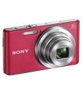 SONY DSC-W830 20.1MP KIT +SD 8B+FUNDA COLOR ROSA 