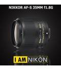 NIKON OBJETIVO AF-S 35MM F1.8 G ED NIKKOR