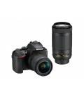 NIKON D5600 + AF-P 18-55 VR + AF-P 70-300 VR (KIT CON 2 LENTES)