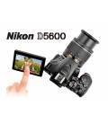 NIKON D5600 + AF-P 18-55 VR + AF-P 70-300 VR (KIT CON 2 LENTES)