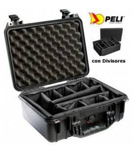 PELI MALETA 1500 C/FOAM CUSTOMIZADO NEGRO CINE