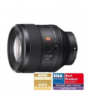 SONY OBJETIVO 85MM F1.4 G OSS E-MONTURA (FULL FRAME) (SEL85F14GM) 