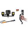 GOPRO HERO 5 BLACK + ACESSORIOS KIT MEDIO