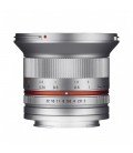 SAMYANG 12MM f/2.0 NSC MFT PLATEADO