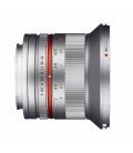 SAMYANG 12MM f/2.0 NSC MFT PLATEADO