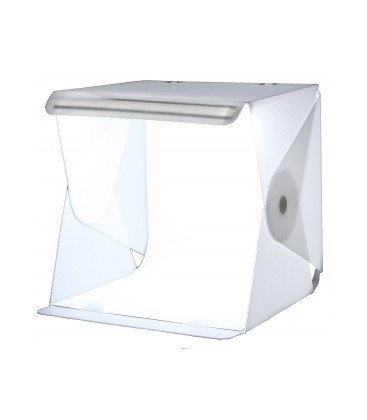 FOLDIO ESTUDIO PORTATIL 40X40CMS + 4 LEDS + 4 FONDOS