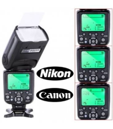 TRIOPO FLASH PREOFESSIONAL CTR-988 PARA CANON Y NIKON