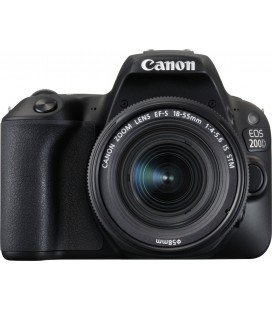 CANON EOS 200D + 18-55 IS STM KIT - NEGRA