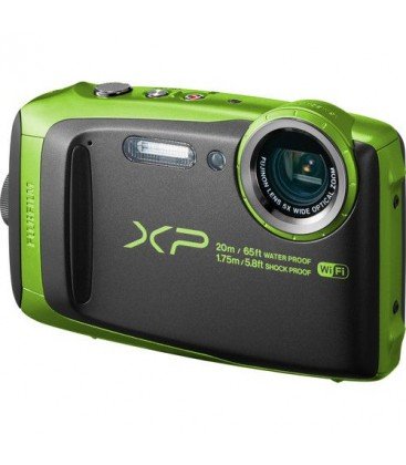 FUJIFILM FINEPIX XP120 AQUATICA LIMA-VERDE 20MTS.