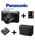 PANASONIC TZ 80 PLATA + FUNDA RETRO + BATERIA +16 GB 95MBS