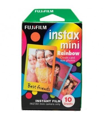  FUJIFILM PELICULA INSTAX MINI RAINBOW (10 EXP.)