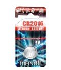 MAXELL PILA DE BOTON CR2016