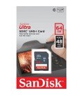 SANDISK SDHC ULTRA 64GB 48M/BS