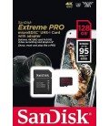  SANDISK MICRO SD EXTREME PRO 95MB/S 128GB