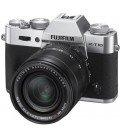 FUJIFILM CAMARA EVIL X-T10 + XF 18-55 F2,8-4 PLATA