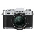 FUJIFILM CAMARA EVIL X-T10 + XF 18-55 F2,8-4 PLATA