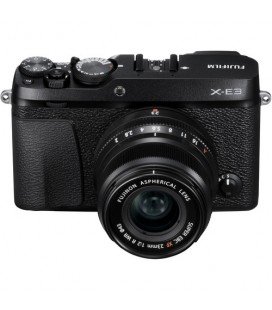 FUJIFILM X-E3 + XF 23MM F/2 WR CAMARA SIN ESPEJO NEGRA