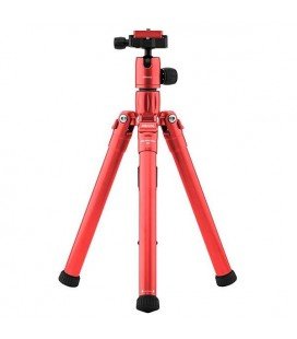 MEFOTO TRIPODE KIT BACKPACKER AIR KIT ROJO