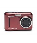 KODAK PIXPRO FZ43 ROJA + 4 PILAS Y FUNDA