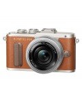 OLYMPUS PEN E-PL8 + 14-42MM PANCAKE MARRON+PLATA + GRATIS CURSO ONLINE HELLO! CREATIVIDAD