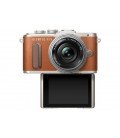 OLYMPUS PEN E-PL8 + 14-42MM PANCAKE MARRON+PLATA + GRATIS CURSO ONLINE HELLO! CREATIVIDAD