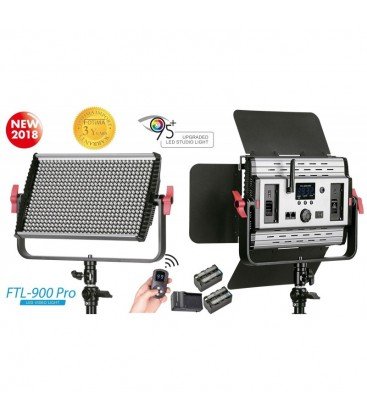 FOTIMA PANEL DE LED FTL-900 PRO + 2 BATERIAS +CARGADOR