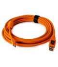 TETHER TOOLS CABLE MINI USB A USB 2.0 4,6m (CU54300ORG)